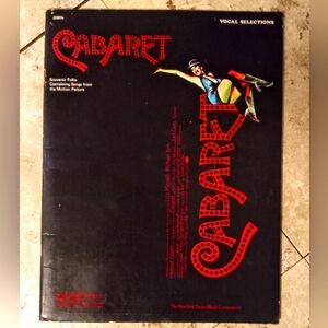 1972 Cabaret Souvenir Folio Sheet Music Book. ~Liza Minnelli